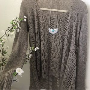 🌟Asymmetrical knit sweater